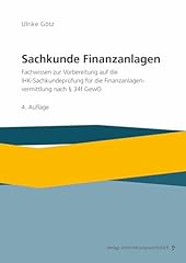 Sachkunde finanzanlagen fachwi gebraucht kaufen  Wird an jeden Ort in Deutschland
