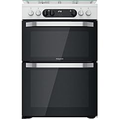 Used, Hotpoint 60CM HDM67G9C2CW/UK Dual Fuel Double Freestanding for sale  Delivered anywhere in Ireland