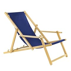 Wooden deck chair for sale  Delivered anywhere in UK