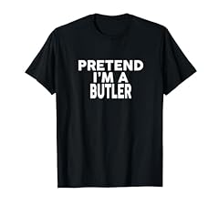 Pretend butler shirt for sale  Delivered anywhere in USA 