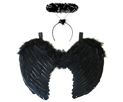 Black angel wings for sale  Delivered anywhere in UK