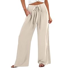 Women linen high for sale  Delivered anywhere in UK