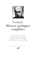 Verlaine oeuvres poétiques d'occasion  Livré partout en France