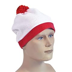 White red bobble for sale  Delivered anywhere in UK
