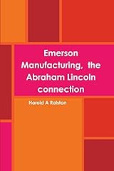 Emerson manufacturing abraham for sale  Delivered anywhere in USA 