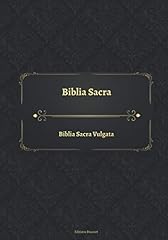Biblia sacra vulgata usato  Spedito ovunque in Italia 