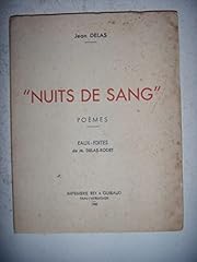 Jean delas. nuits d'occasion  Livré partout en France