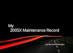 200sx maintenance record for sale  Delivered anywhere in UK