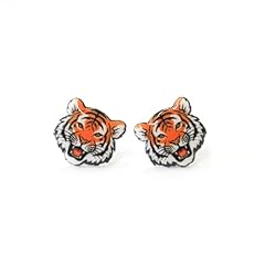 Tiger mascot earrings for sale  Delivered anywhere in USA 
