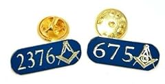 Masonic lapel badge for sale  Delivered anywhere in UK