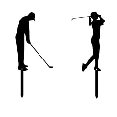 Outdoor metal golfer for sale  Delivered anywhere in USA 