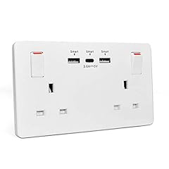 Wall socket double for sale  Delivered anywhere in UK