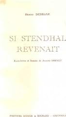 Stendhal revenait.eaux fortes d'occasion  Livré partout en France