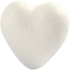 Heart polystyrene 5pcs for sale  Delivered anywhere in UK
