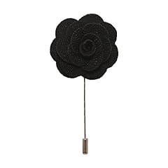 Black handmade flower for sale  Delivered anywhere in UK