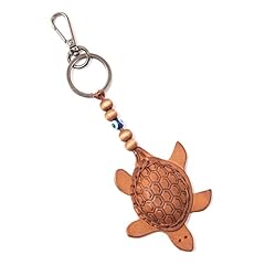 Leather turtle keychain for sale  Delivered anywhere in USA 
