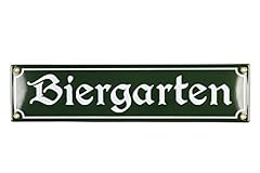 Biergarten schild 10x40 gebraucht kaufen  Wird an jeden Ort in Deutschland