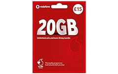 Vodafone sim card for sale  Delivered anywhere in UK