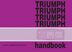 Triumph tr6 handbook d'occasion  Livré partout en Belgiqu