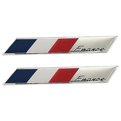 Autocollants français 2pcs d'occasion  Livré partout en France