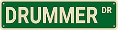 Drummer street signs for sale  Delivered anywhere in USA 