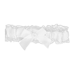 White wedding garter for sale  Delivered anywhere in UK
