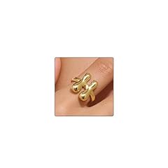 Bubble initial ring for sale  Delivered anywhere in USA 