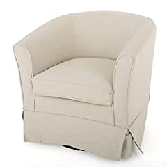 Christopher Knight Home Cecilia Swivel Chair with Loose for sale  Delivered anywhere in USA 