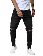 Woenzaia mens jeans for sale  Delivered anywhere in USA 