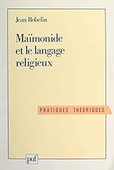 Maïmonide langage religieux gebraucht kaufen  Wird an jeden Ort in Deutschland