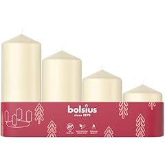 Bolsius smooth pillar for sale  Delivered anywhere in UK
