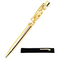 Stylo feuille doré d'occasion  Livré partout en France