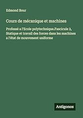 Cours mécanique machines d'occasion  Livré partout en France