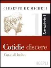 Cotidie discere. eserciziario. usato  Spedito ovunque in Italia 