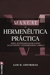 Manual hermenéutica práctica for sale  Delivered anywhere in UK