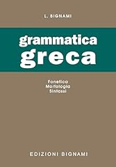 Grammatica greca. fonetica usato  Spedito ovunque in Italia 