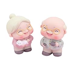 2pcs elderly couple for sale  Delivered anywhere in USA 