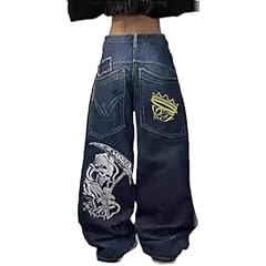 Baggy y2k jeans usato  Spedito ovunque in Italia 