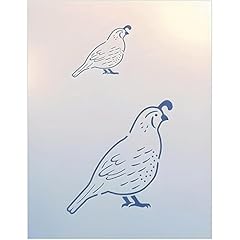 Quail stencil template for sale  Delivered anywhere in USA 