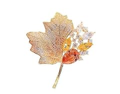 Rhinestone maple leaf for sale  Delivered anywhere in UK