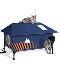 Heated outdoor cat for sale  Delivered anywhere in USA 