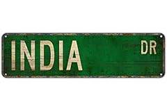 Plaque rue indienne d'occasion  Livré partout en France