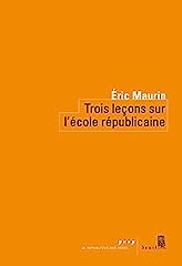 Leçons école républicaine d'occasion  Livré partout en France