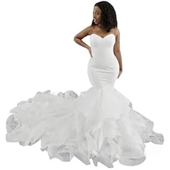 Xyaye ruffle organza for sale  Delivered anywhere in USA 