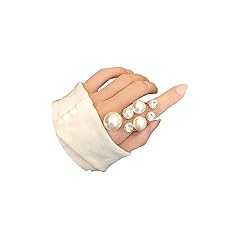 Pearl ring women for sale  Delivered anywhere in USA 