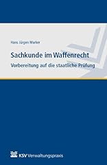 Sachkunde waffenrecht vorberei gebraucht kaufen  Wird an jeden Ort in Deutschland