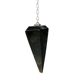 Pendule facettes obsidienne d'occasion  Livré partout en France