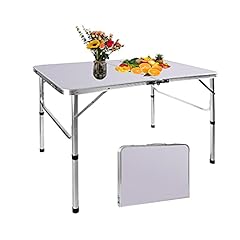 Folding table portable for sale  Delivered anywhere in UK
