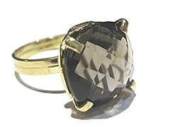 Smoky quartz ring for sale  Delivered anywhere in UK