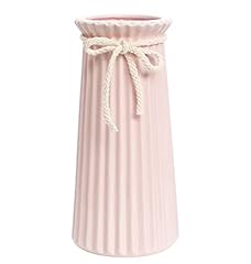 Pink ceramic ribbed for sale  Delivered anywhere in UK